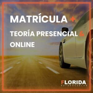 matricula y teoria presencial online autoescuela