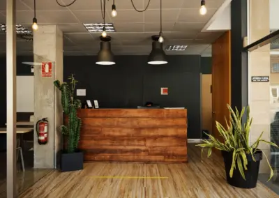 entrada de la autoescuela